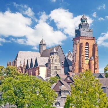 Ansicht des Wetzlarer Doms als Symbol für die Stadt Wetzlar